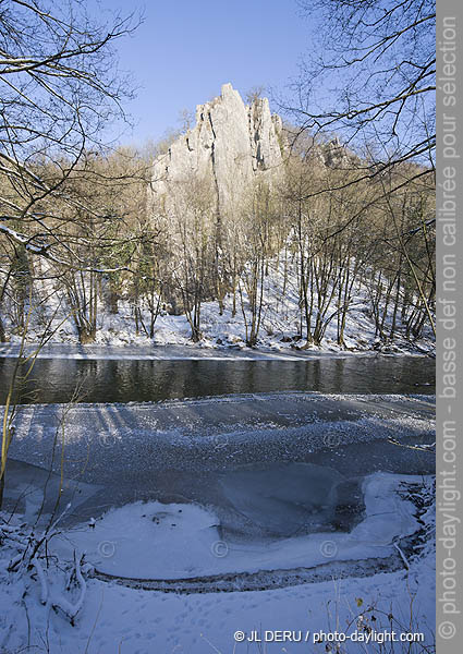 Ourthe en hiver